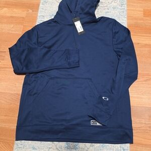 Oakley Navy Blue Performance Hoodie